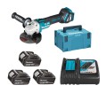 Makita Szlifierka kątowa 18V 125mm 3x5Ah DGA513RT3J