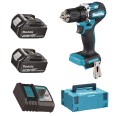 Makita Wiertarko-wkrętarka 18V 40Nm 2x5Ah DDF487RTJ
