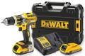 DeWalt Wiertarko-wkrętarka udar 18V 70Nm 2x2Ah DCD795D2