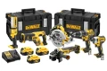 DeWalt Zestaw 6 elektronarzędzi 3x5Ah 18V DCK623P3