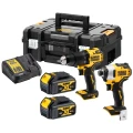 DeWalt Zestaw 2 elektronarzędzi 2x4Ah 18V DCK2062M2T