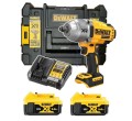 DeWalt Klucz udarowy 18V 1/2" 1355Nm 2x5Ah DCF900P2T