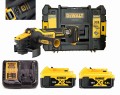 DeWalt Szlifierka kątowa z regulacją 18V 125mm 2x5Ah DCB1104 DCG409VSNT