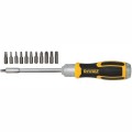 DeWalt Wkrętak z grzechotką 12 końcówek DWHT69233-0