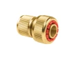 CELLFAST Szybkozłącze do węża ogrodowego mosiężne 3/4" z funkcją stop BRASS 52-825