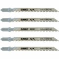 Brzeszczoty do wyrzynarki 100mm 5szt. XPC DeWalt DT2207