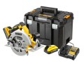 DeWalt Pilarka tarczowa 18V 184mm 2x5Ah DCS570H2T POWERSTACK