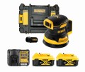 DeWalt Szlifierka mimośrodowa 2x5Ah 18V 125mm DCW210P2