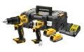 DeWalt Zestaw COMBO 18V DCD709 + DCF809 2x1,7Ah DCK2062E2T
