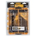 DeWalt Zestaw wierteł bitów do metalu HSS-G EXTREME 35el. DT70756