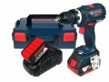 Bosch Wiertarko-wkrętarka udar 18V  60Nm 2x5Ah GSB 18 V-EC