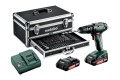 Metabo Wiertarko-wkrętarka udar 18V 48Nm 2x2Ah + osprzęt SB 18