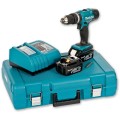 Makita Wiertarko-wkrętarka udarowa 2x3Ah 18V DHP453RFE