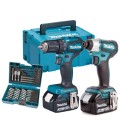 Makita Zestaw 2 narzędzi 2x3Ah 18V DLX2220JX2