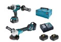 Makita Zestaw 2 narzędzi 2x5Ah 18V DLX2255TJ