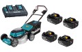 Makita Kosiarka z napędem 2x18V 53cm 4x5Ah  DLM532PT4