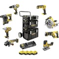 DeWalt Zestaw 8 elektronarzędzi 4x5Ah 18V DCK856P4