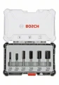 Bosch Zestaw frezów prostych 6szt 8mm