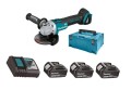 Makita Szlifierka kątowa 18V 125mm 3x5Ah DGA504RT3J