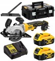 DeWalt Pilarka tarczowa 18V 115mm 2x5Ah DCS571P2