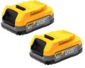 DeWalt Akumulator 18V PowerStack 2x1,7Ah DCBP034E2