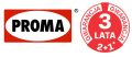 PROMA logo i 3lata gwarancji.png