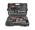 AWTOOLS Zestaw kluczy  225el  1/2"/3/8"/1/4" BLACK LINE AW39225BL