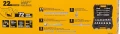 DeWalt Zestaw kluczy 22el. 1/2" DWMT19241-1